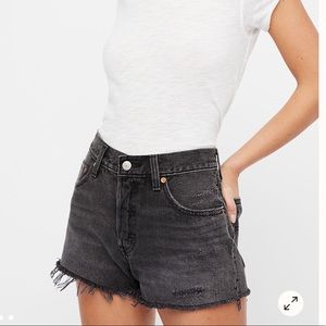 Levi’s Distressed Shorts